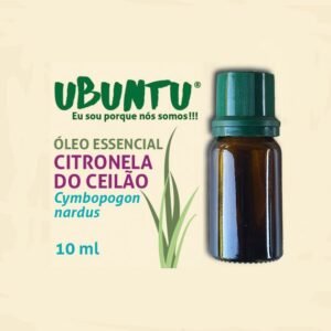 ÓLEO ESSENCIAL CITRONELA DO CEILÃO - 10 ML